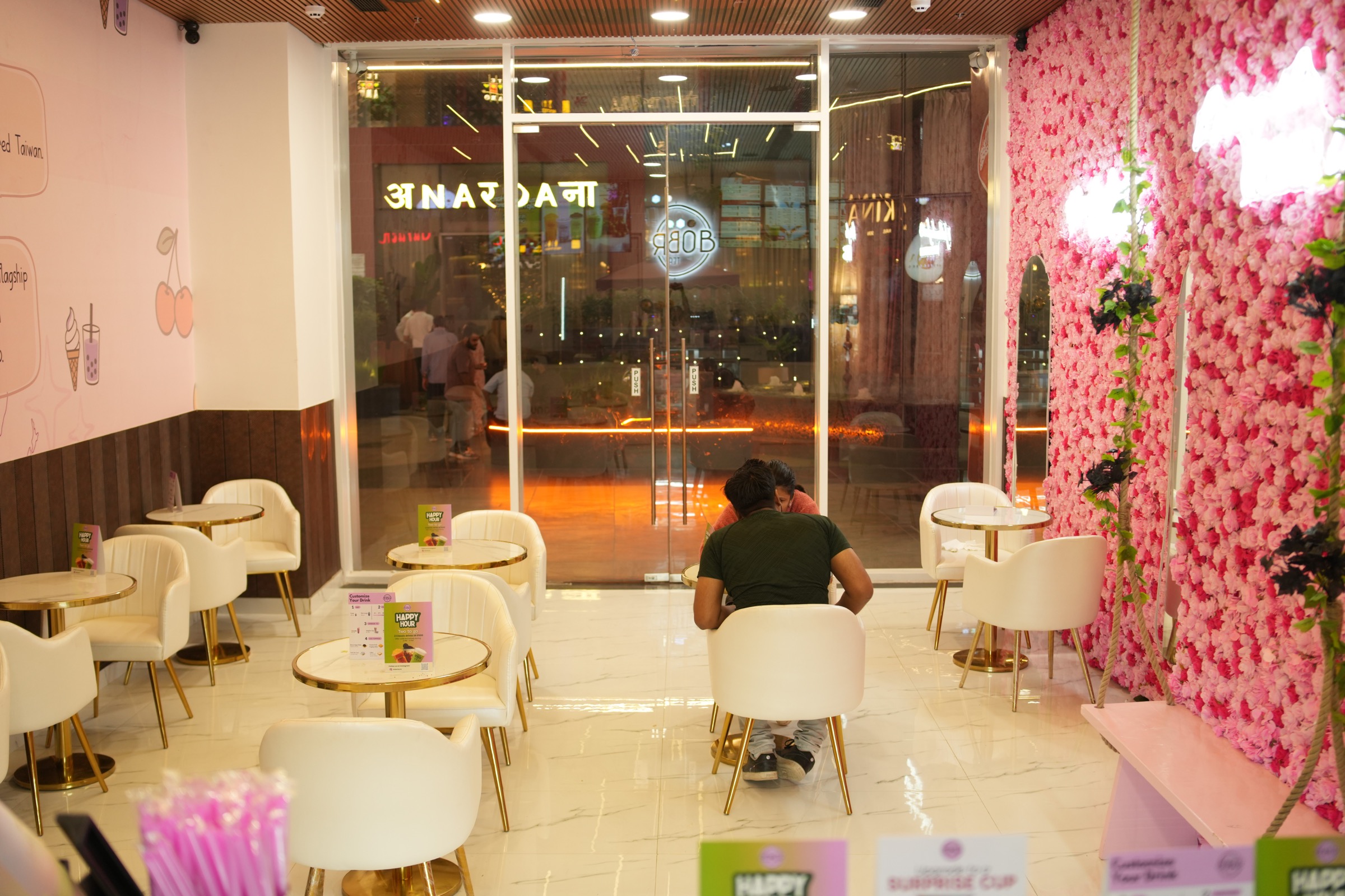 Inside the Bober Tea flagship café in Gurgaon
